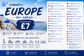 Europe (30+ areas)