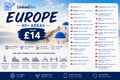 Europe (40+ areas)